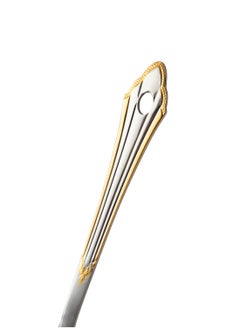 Dania Openwork Spoon For Frying And Pouring, Made Of Stainless Steel, With Golden Decoration Length 25 cm  - Image 2