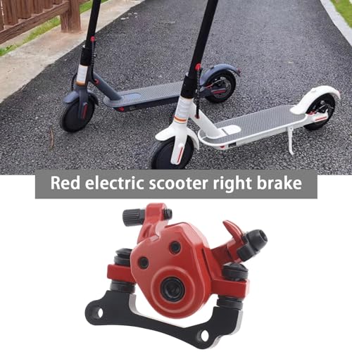 ECSiNG 1PC Electric Scooter Hydraulic Disc Brake Right Side Aluminum Alloy Brake Replacement Part Compatible with Kugoo M4/M4 Pro Electric Scooter Red - Image 2