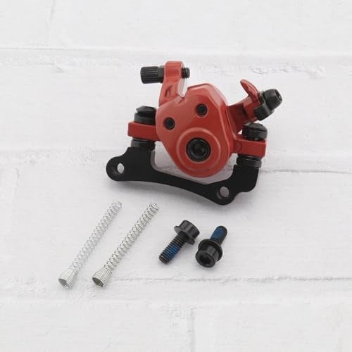 ECSiNG 1PC Electric Scooter Hydraulic Disc Brake Right Side Aluminum Alloy Brake Replacement Part Compatible with Kugoo M4/M4 Pro Electric Scooter Red - Image 5