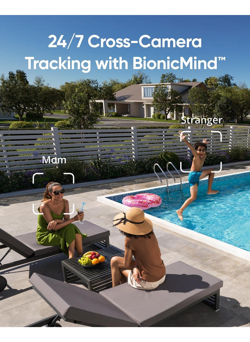 eufy - Security eufyCam E330 (Professional) 2-Cam Kit 4K Outdoor Security Camera System, 10CH Wired Wi-Fi NVR for 24/7 Recording, Cross-Camera Tracking, No Monthly Fee - Image 1