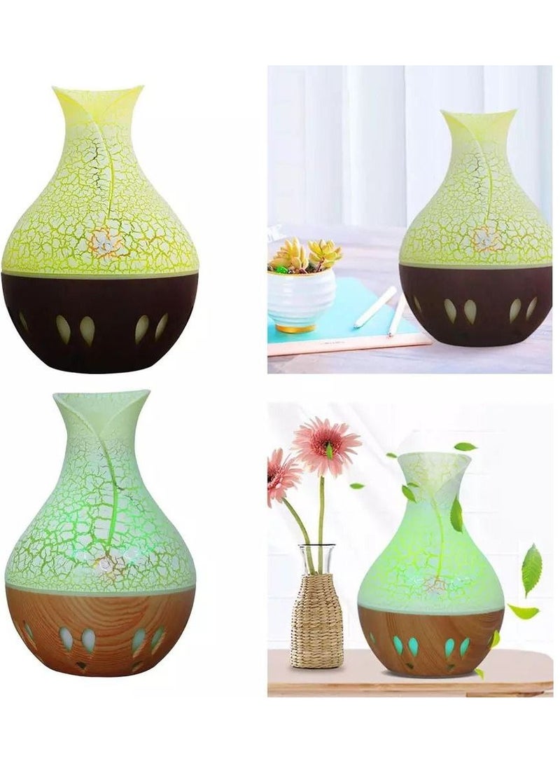 ماركة غير محددة - فازه فواحه  - الفواحة مزودة بإنارة 7 الوان ممكن اضافة عطر مائي لتزويد البخار بلمسة عطرية  في السيارة او البيت او المكتب - Image 1