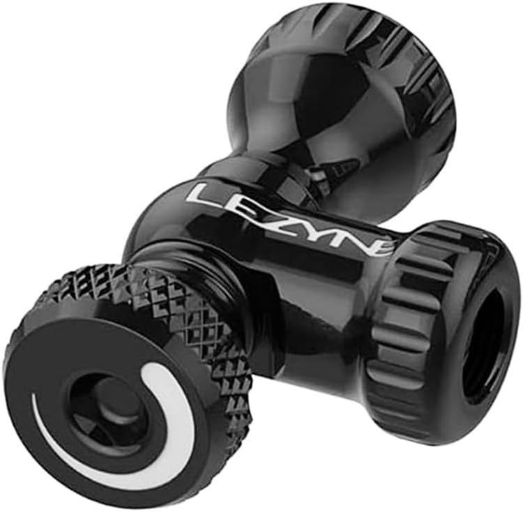 LEZYNE Control Drive CO2 Bike Tire Inflator - Presta & Schrader Compatible Aluminum CO2 Inflation Pump with Twist Control Valve - Fits Threaded Cartridges, Protective Neoprene Sleeve Included - Image 5