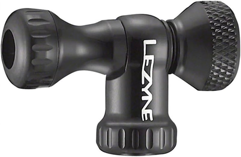LEZYNE Control Drive CO2 Bike Tire Inflator - Presta & Schrader Compatible Aluminum CO2 Inflation Pump with Twist Control Valve - Fits Threaded Cartridges, Protective Neoprene Sleeve Included - Image 3