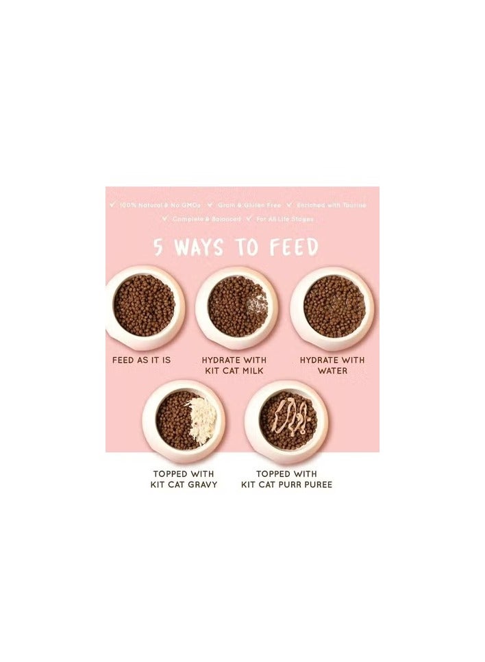 كيت كات طعام القطط كيت كات الجاف بدون حبوب مع التونة والسلمون 10 كجم - Image 4