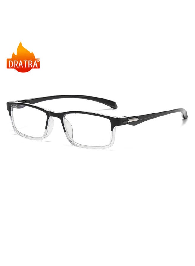 Dratra Men's Hd Anti-blue Light Presbyopia Gl Far-sighted Reading Gl For Middle-aged And Elderly Women And Men - Image 2