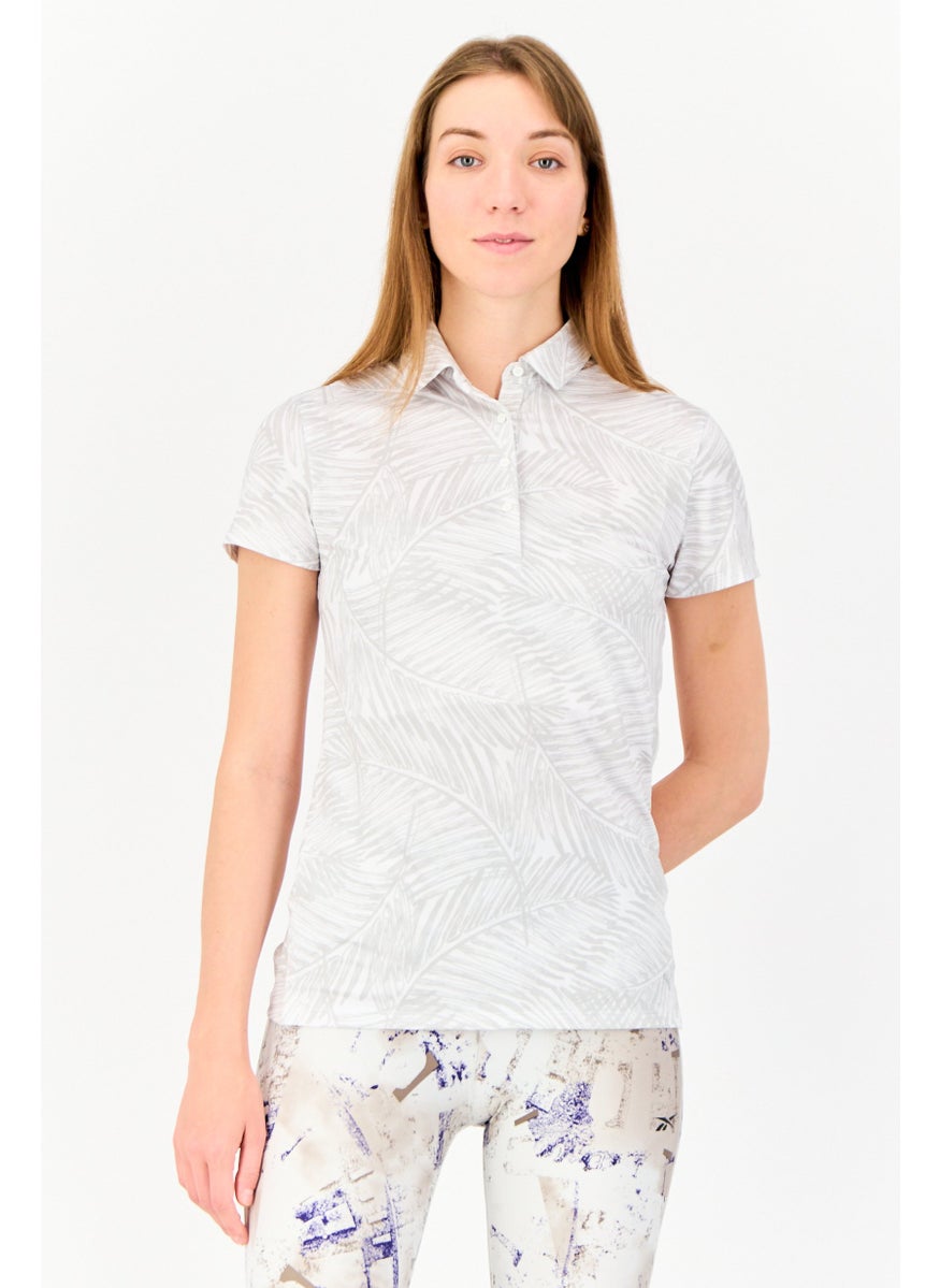 PUMA Women Sportswear Fit Short Sleeve Training Polo Shirt, Multicolor  - Image 1