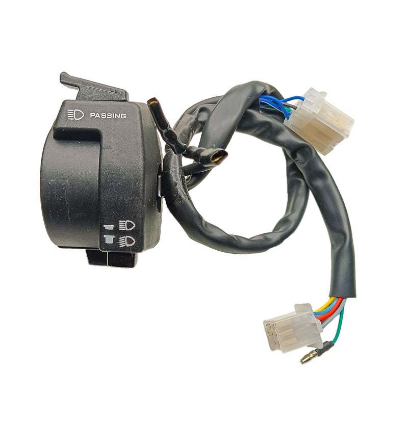 Deutsche Combination Switch Hero Glamour Fi BS-VI (LH) Handle Bar (Black) - Image 2