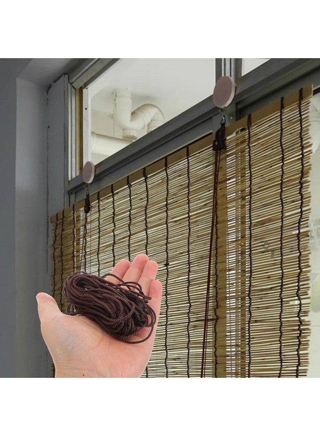 Cabilock Lift Drawstring Blinds Rolling Blind Fittings Curtain Repairing Rope Roller Shade Accessories Tools Bamboo Curtain Curtain Venetian Blinds Parts Household Roller Window Shades Kit - Image 2