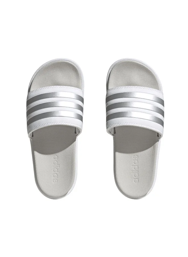 Adidas Adilette Platform White Sportwear Sandals/Slippers 4