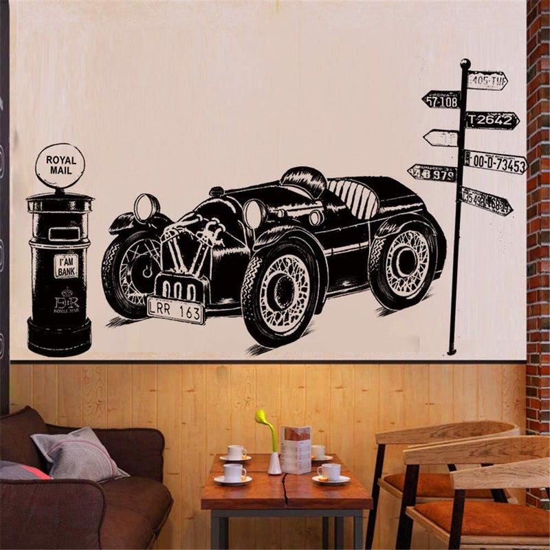 BPA Car Wall Stickers Peel and Stick Decals - Image 2