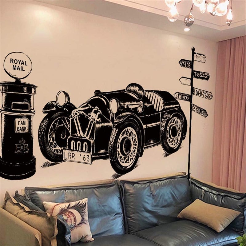 BPA Car Wall Stickers Peel and Stick Decals - Image 5