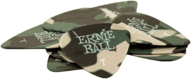 Ernie Ball بيكهات إيرني بول بتصميم تمويه رفيعة - عبوة من 12 - Image 5