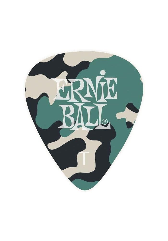 Ernie Ball بيكهات إيرني بول بتصميم تمويه رفيعة - عبوة من 12 - Image 3