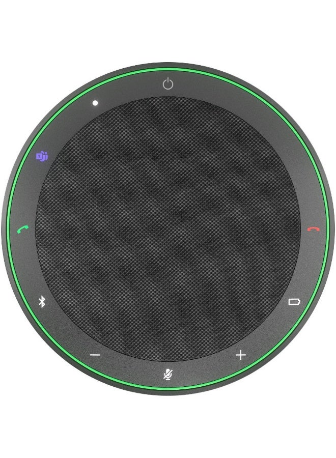 Jabra Speak2 75 Wireless Bluetooth & USB Speakerphone, 4 Noise-Cancelling Beamforming Microphones, 65mm Wideband Speakers, New Linking Feature, USB-A & USB-C, MS Teams Certified, Dark Grey | 2775‑109 Grey - Image 2