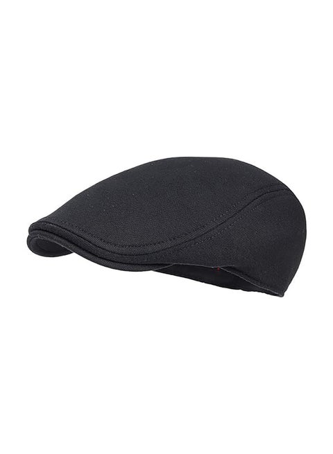 Cotton Flat Cap Gatsby Beret Cabbie Newsboy Hat for Men