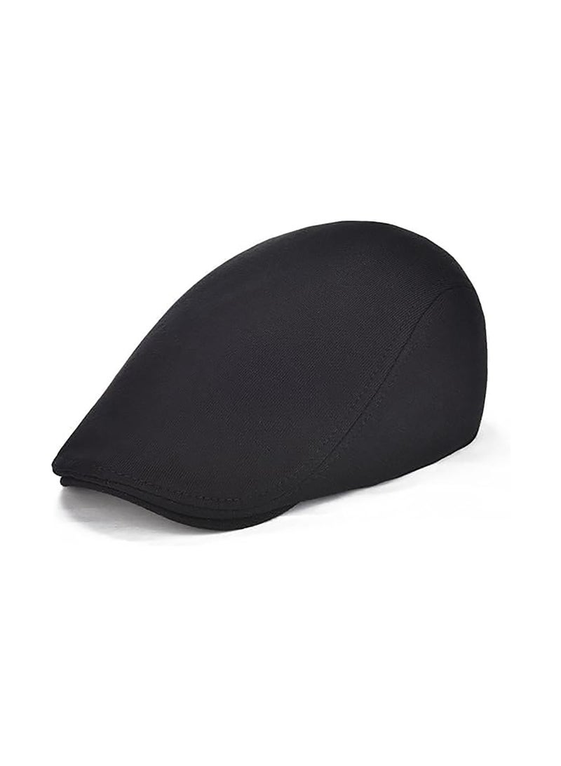 RATSAW Cotton Flat Cap Gatsby Beret Cabbie Newsboy Hat for Men - Image 2