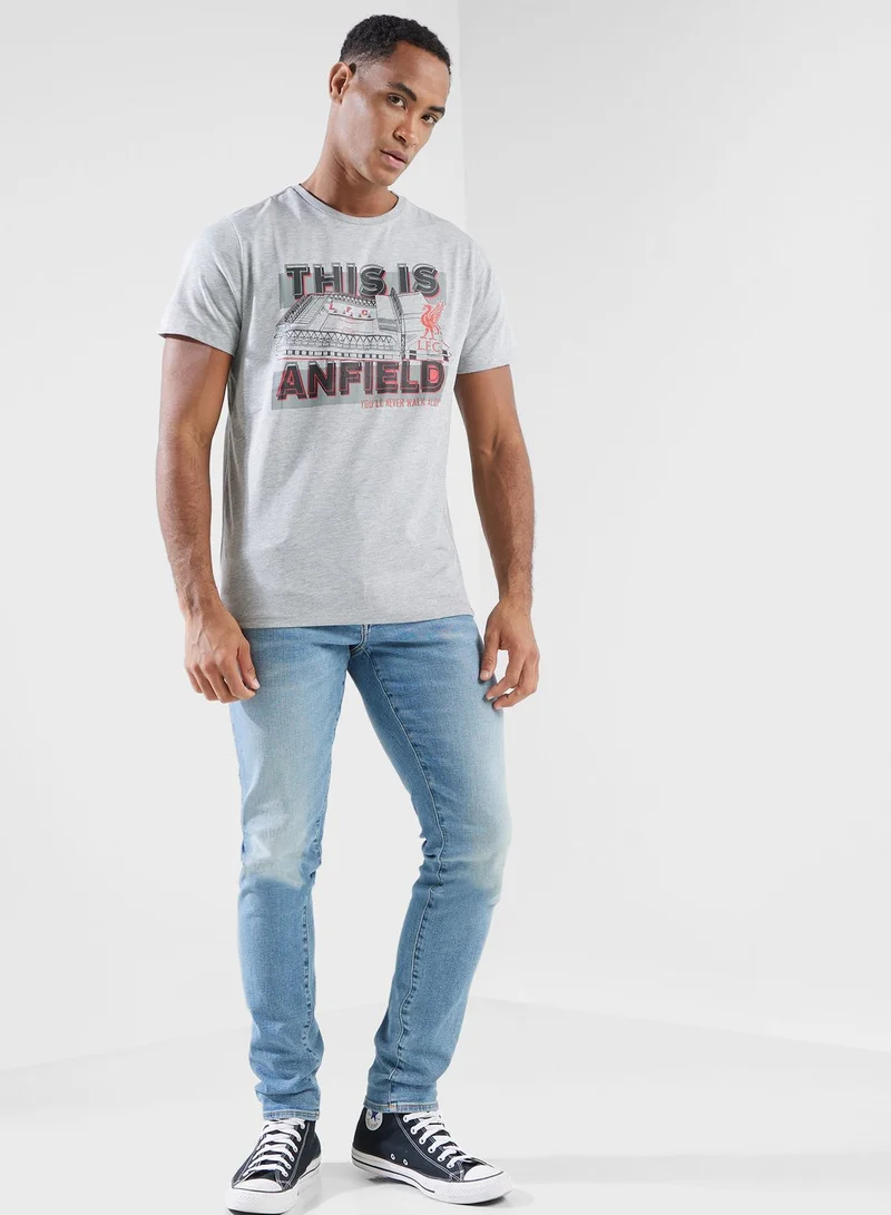 Liverpool FC  Liverpool Anfield T-Shirt for Men | Best Price UAE