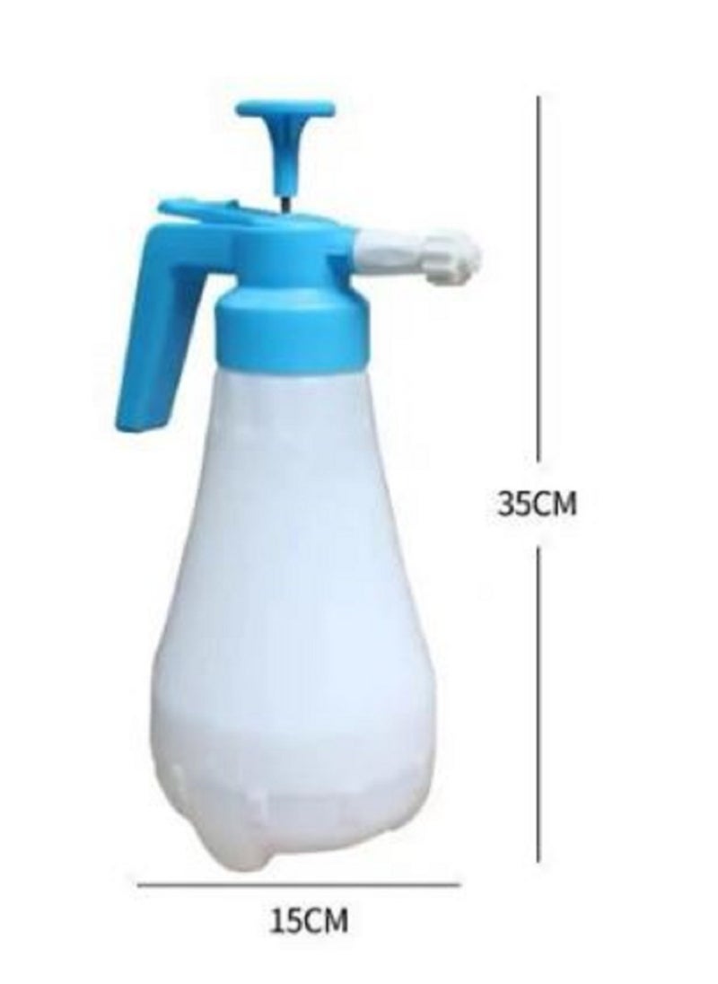 1.8L High Pressure Car Cleaning Sprayer Car Manual Pump Sprayer Cleaning Foam Nozzle Sprayer Bottle for Strong Corrosive Solvents