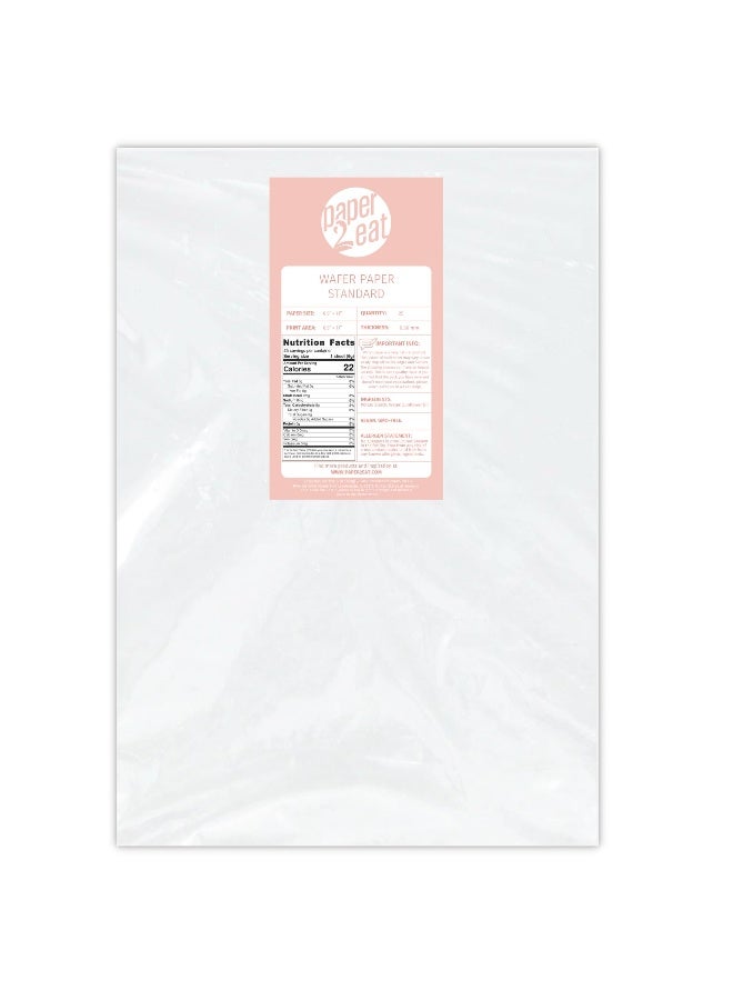 paper2eat edible Wafer Paper Sheets Standard  030 mm  25 sheets - Image 3