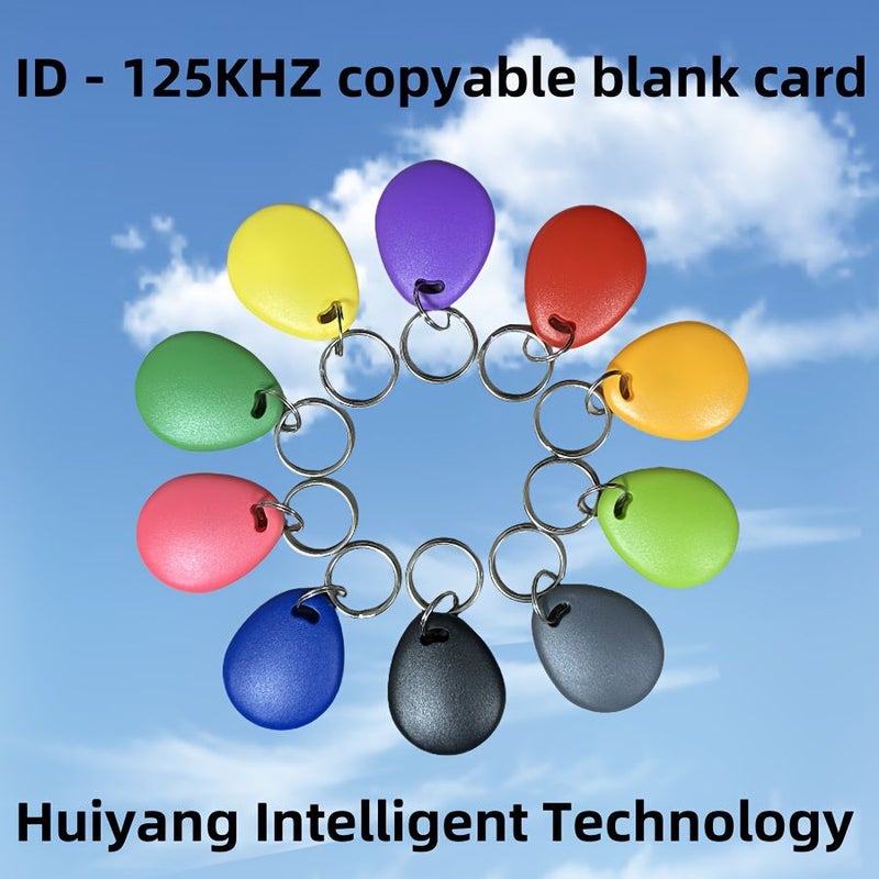 25 Pcs Green 125KHz Rewritable Copy Blank T5577 ID Card Access Card For Smart Door Lock Attendance System Identity Recognition - Image 1