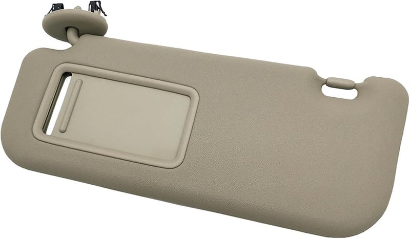 Wivplex Gray Car Sun Visor with Mirror for Toyota Yaris - Image 1