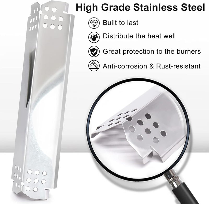 Criditpid Grill Replacement Parts for Nexgrill 2 Burner 720-0864M 720-0864, 4 Burner 720-0830H 720-0783E Gas Grill, Heat Plate Tent, Burner Tubes and Igniters for Nexgrill 720-0864M Replacement Parts - Image 4
