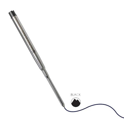 Monteverde إعادة تعبئة قلم حبر جل مونتيفيردي بدون غطاء لتناسب أقلام شيفر، نقطة رفيعة، أسود، 2 في العبوة (S422BK) - Image 4
