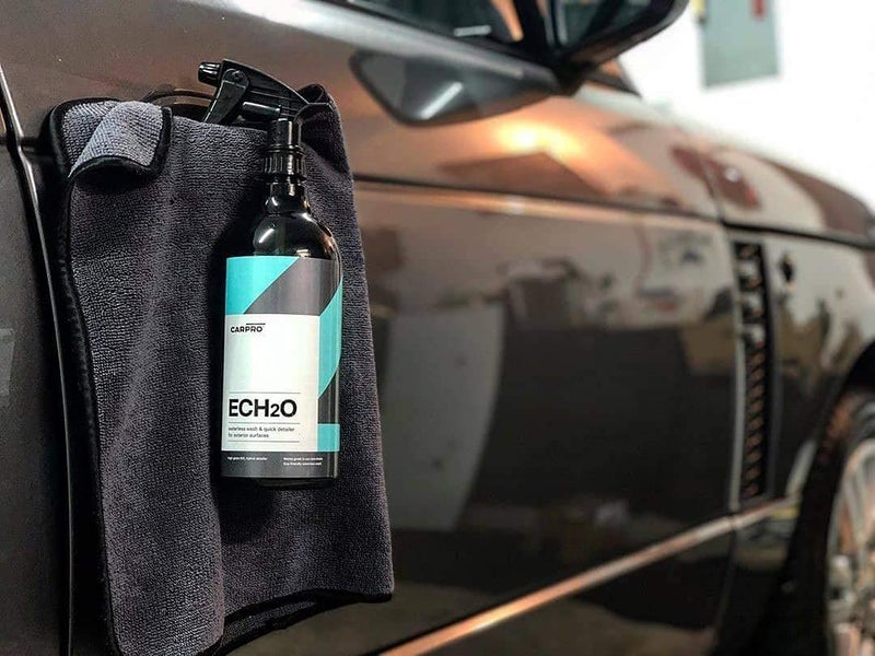 CARPRO ECH2O غسيل بدون ماء، رذاذ تفصيل بلمعان عالي، غسيل بدون شطف، ومركز مزلق طين - 1 لتر (34 أونصة) - Image 3