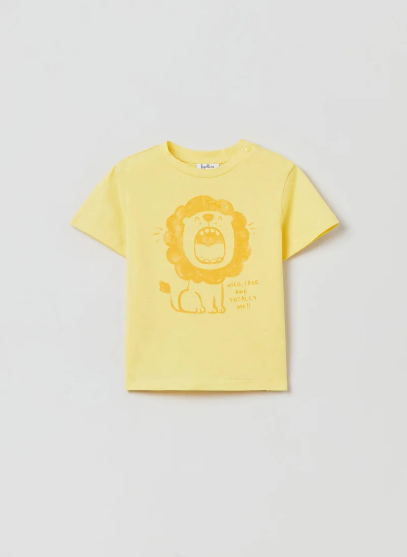 Ovs Cotton t-shirt with print