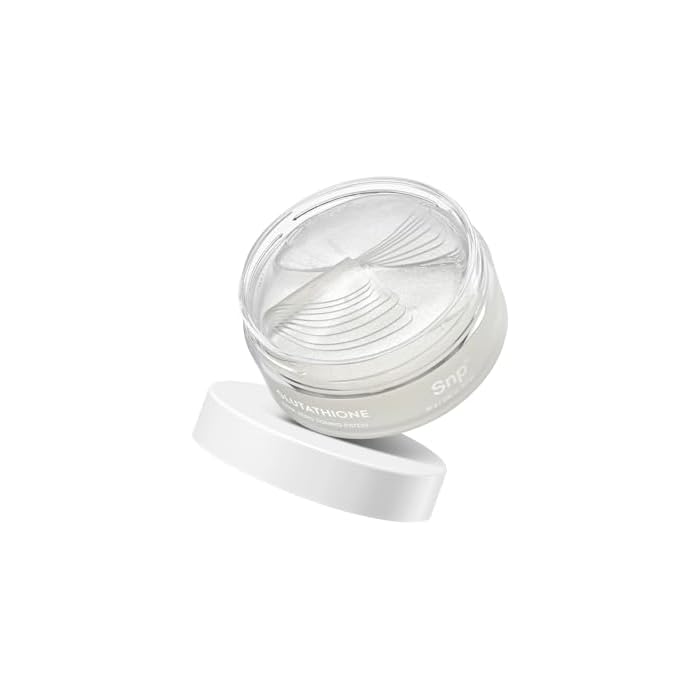 SNP 99% Glutathione + Niacinamide B3 Eye Patch | Nourishing Under Eye Patches for Blemishes and Dark Spots | Under Masks for Puffy Eyes and Dark Circles | Korean Skincare | 60 Patches