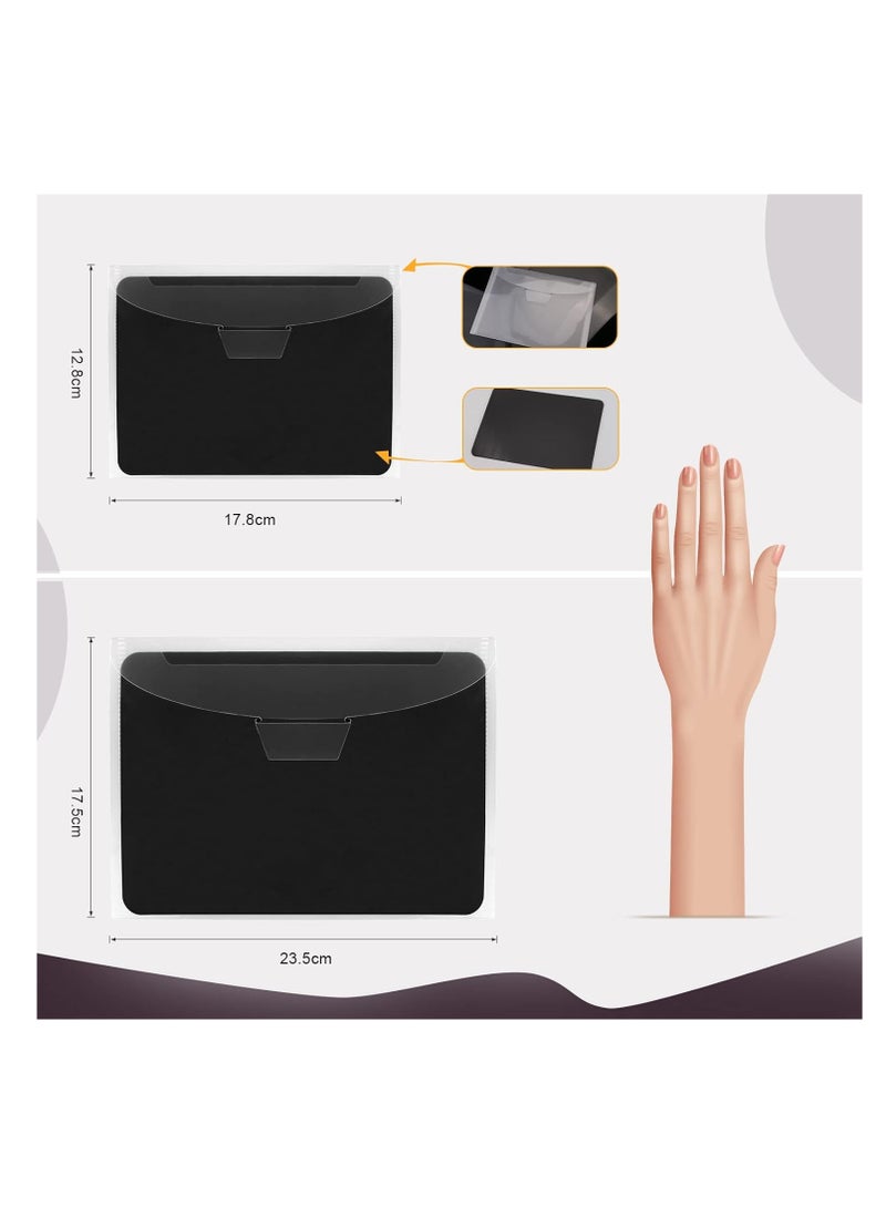 UNIMEIX 24 Pcs Magnetic Sheets for Dies Storage Stamp and Die Storage Pockets Die Cut Storage for Card Making (12 Pcs Sheets+ 12 Pcs Bags, 0.8 mm Thickness - Image 2