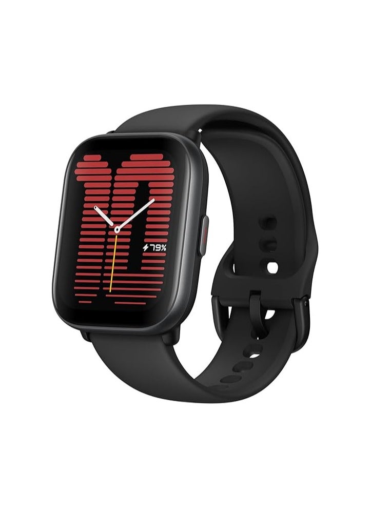 Generic - Smart Wacth With 100+ Watch Faces, Long Lasting Battery 14 Days Typical Usage, 120 Plus Sports Mode, 5 Satellite Positioning Systems, Notifications & Bluetooth Calling and Music - Black - Image 1