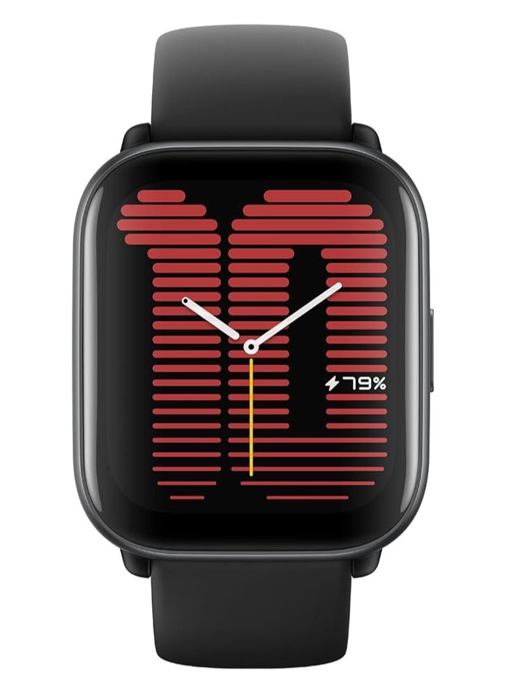 Generic - Smart Wacth With 100+ Watch Faces, Long Lasting Battery 14 Days Typical Usage, 120 Plus Sports Mode, 5 Satellite Positioning Systems, Notifications & Bluetooth Calling and Music - Black - Image 1