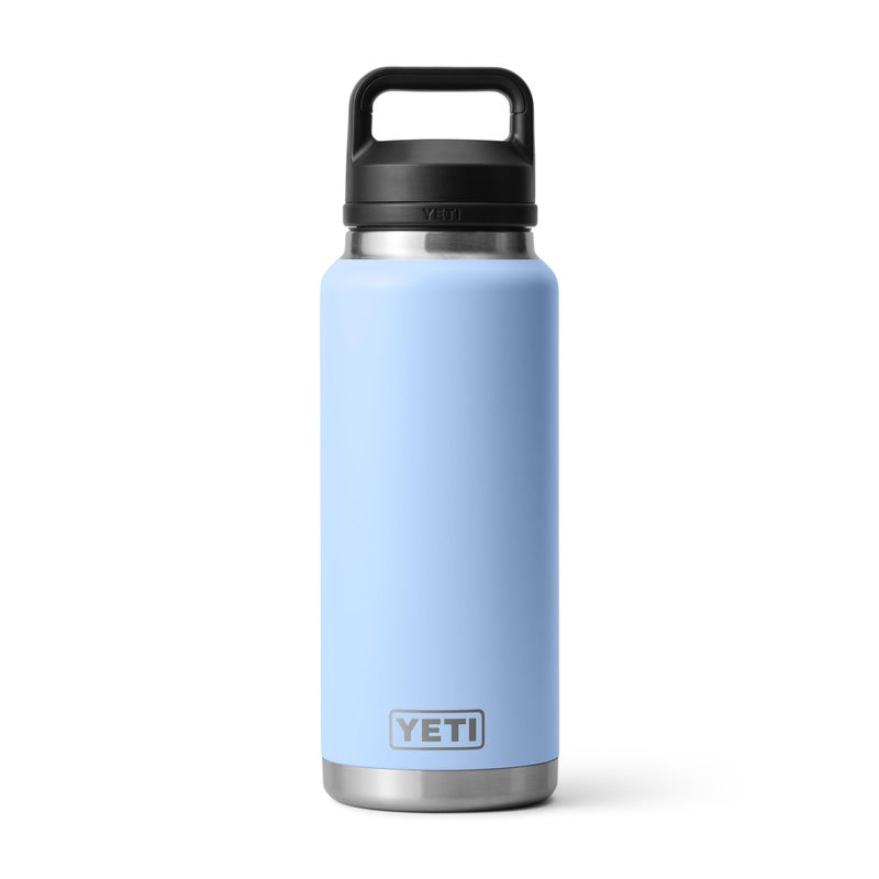 YETI Rambler 36 oz Bottle, Leakproof, Vacuum Insulated, Stainless Steel with Chug Cap, Big Sky Blue - Image 1