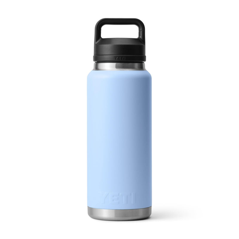 YETI Rambler 36 oz Bottle, Leakproof, Vacuum Insulated, Stainless Steel with Chug Cap, Big Sky Blue - Image 5