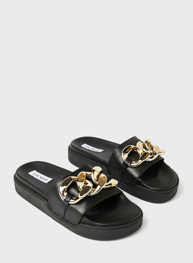 STEVE MADDEN Chunky Link Slides