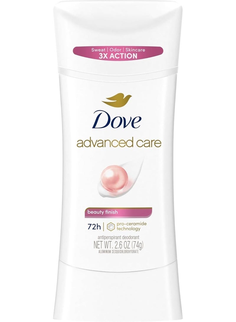 مزيل عرق للجسم بتقنية Advanced Beauty Finish يدوم 72 ساعة، 74 غرام