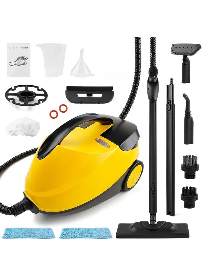 ROBAYSE Steam Cleaner, 2000 W, 4 Bar Steam Pressure, 1.8 Liter Tank Capacity, High Temperature Kills 99.99% of Viruses & Bacteria - Image 1