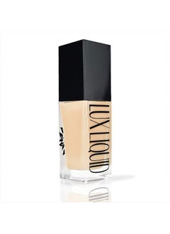 Organic Aloe-Based LUX Liquid Foundation, Natural Vegan Gluten-Free Made in USA, Sugar