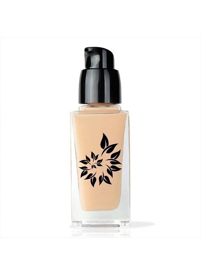 BaeBlu - Organic Aloe-Based LUX Liquid Foundation, Natural Vegan Gluten-Free Made in USA, Sugar - Image 1