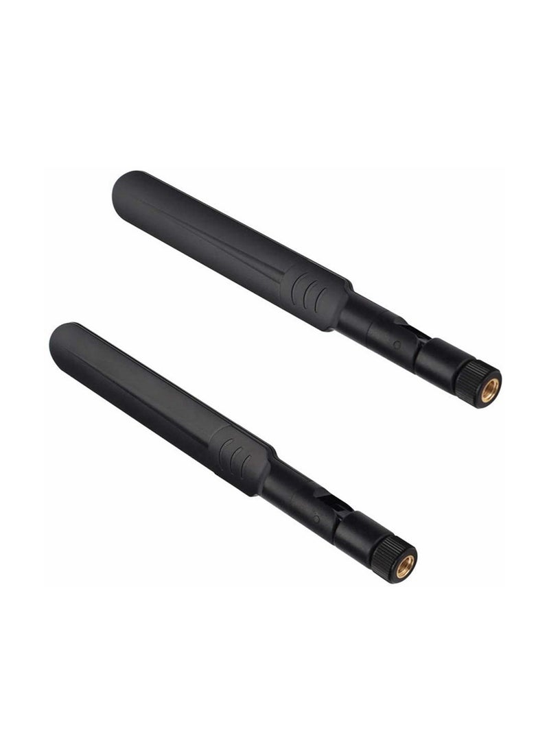 Beauenty Dual Band WiFi RP SMA Male Antenna 2 X 35CM RP SMA Dual WIFI Band 90 Degree Sector Panel Antenna - Image 5