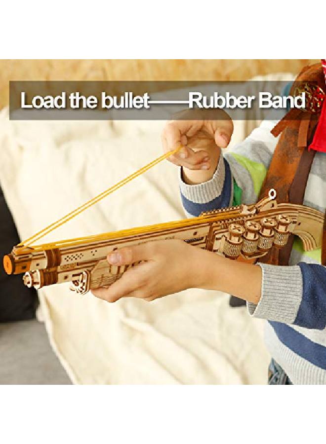 ROKR 3D Wooden Puzzle Marble Run Model Craft Kits Brain Teaser Christmas/Birthday Gift For Adults And Teens To Build - Image 5