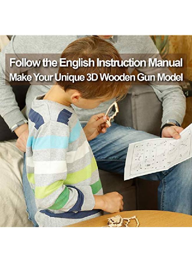 ROKR 3D Wooden Puzzle Marble Run Model Craft Kits Brain Teaser Christmas/Birthday Gift For Adults And Teens To Build - Image 4