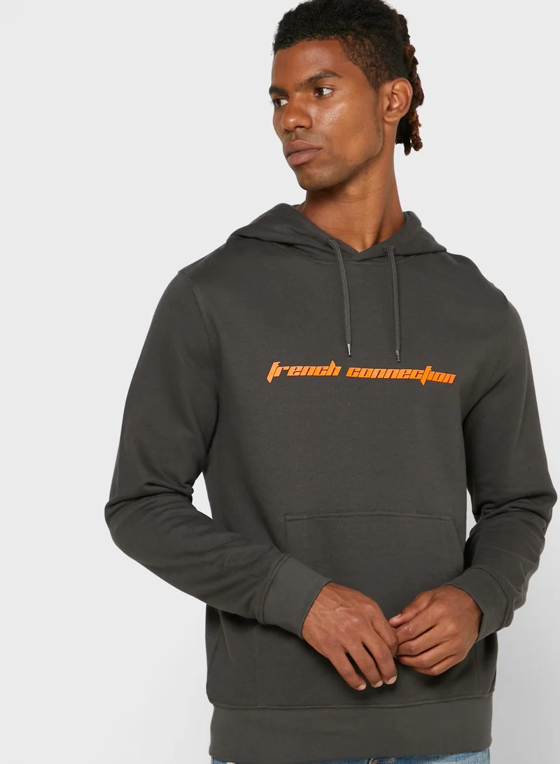 French Connection Logo Hoodie