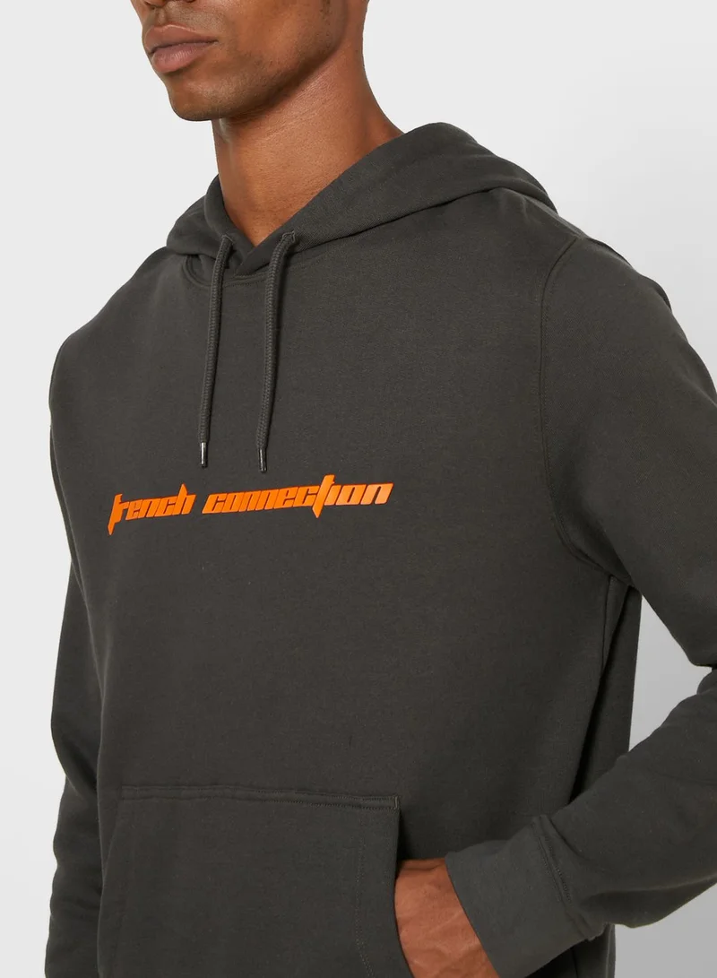 French Connection Logo Hoodie