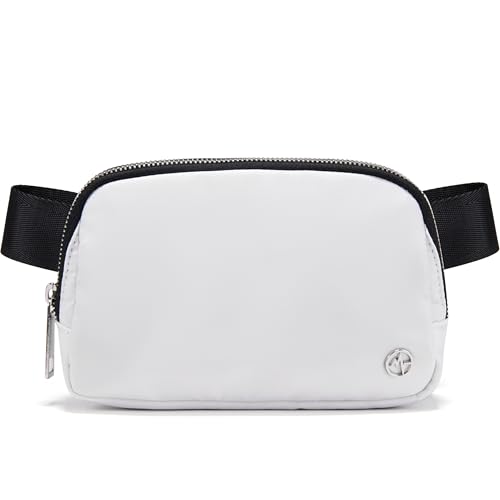 Pander حقيبة حزام باندر للنساء، حقائب خصر عصرية، حقائب عبر الجسم، حقيبة حزام في كل مكان مع حزام قابل للتعديل (أبيض). - Image 1