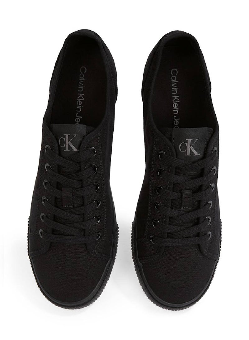 Calvin Klein Jeans Essential Vulcanised Canvas Low Sneakers - Image 4