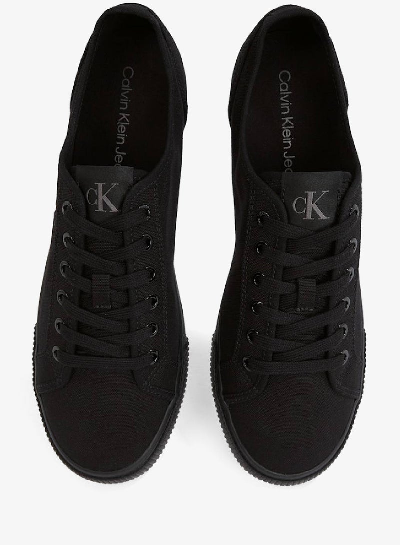 كالفن كلاين جينز حذاء سنيكرز كانفاس إيسنشال - Image 4