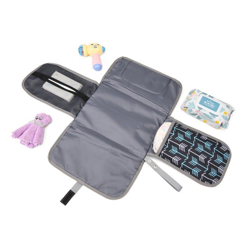 Portable Diaper Pad, Baby Outing Artifact, Baby Changing Table, Multi-Functional Folding Diaper Diaper Bag - Image 3
