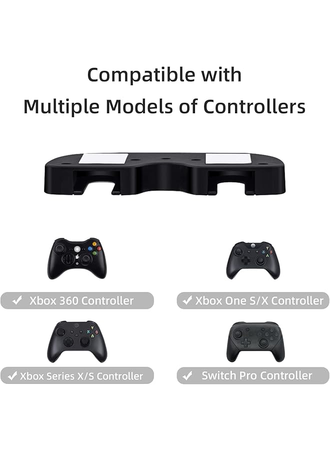 erorex Under Desk Controller Holder Under Desk Mount Stand For X Box 360 X Box One S X X Box Series - Image 3